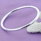 The Talo Open Cuff Bangle — Three-quarter exterior product view; AI-enhanced supplier view