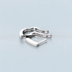 The Aria CZ Hoops — Rear/closure detail; sourced S925 engraving visible in original; AI-enhanced supplier view
