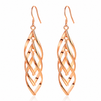 The Sova Drop Earrings — Front studio pair; AI-enhanced supplier view